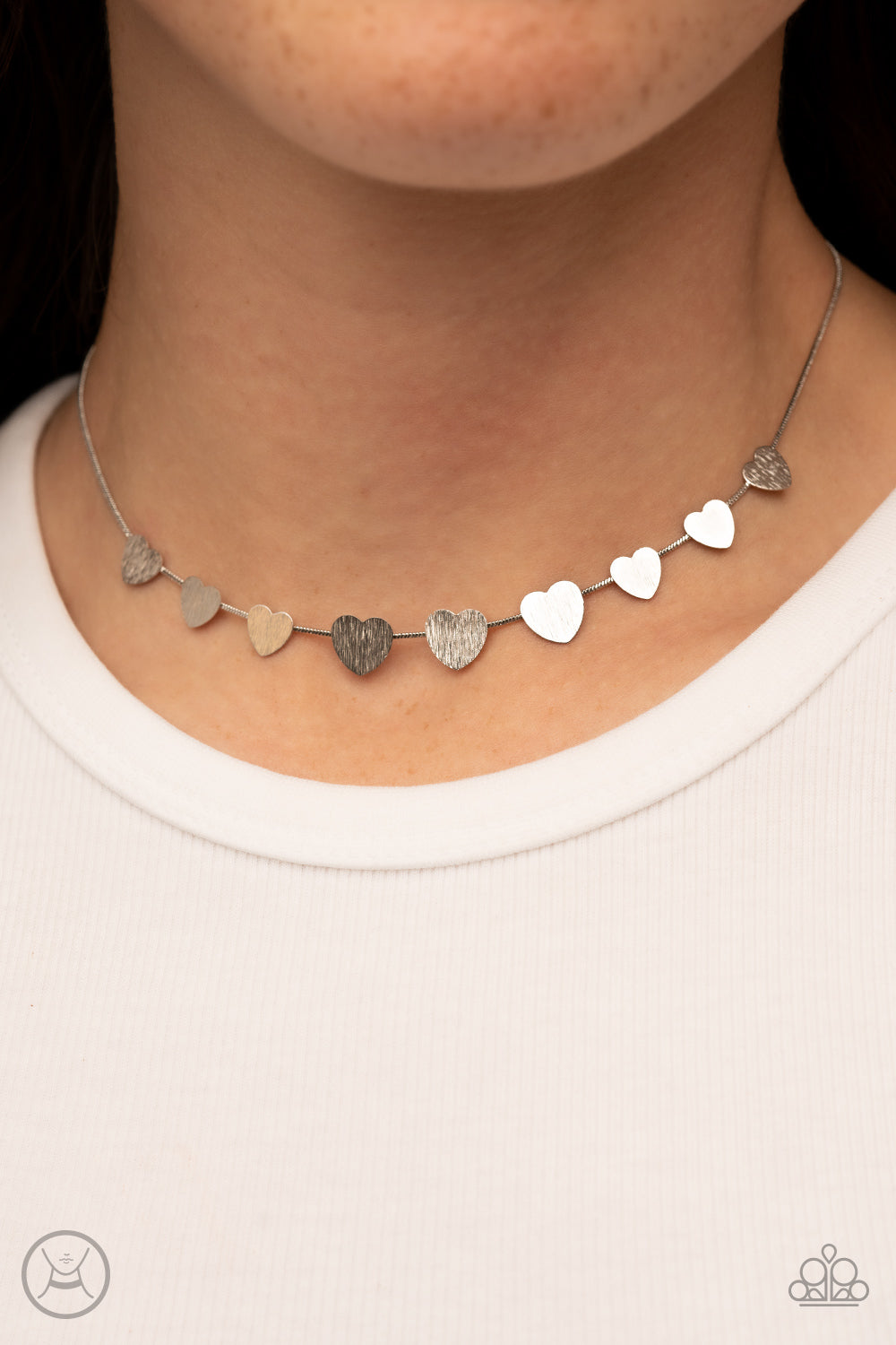 Dainty Desire - Silver Choker