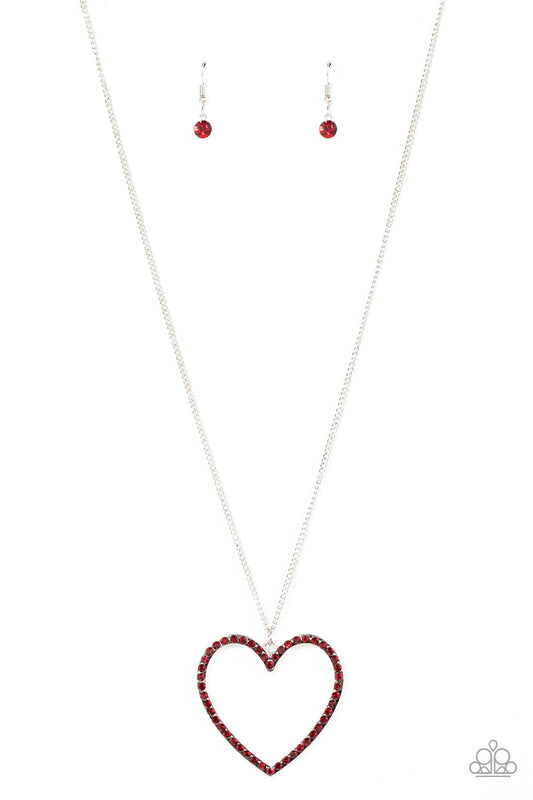 Va-Va-VALENTINE - Red Neacklace Earring Set