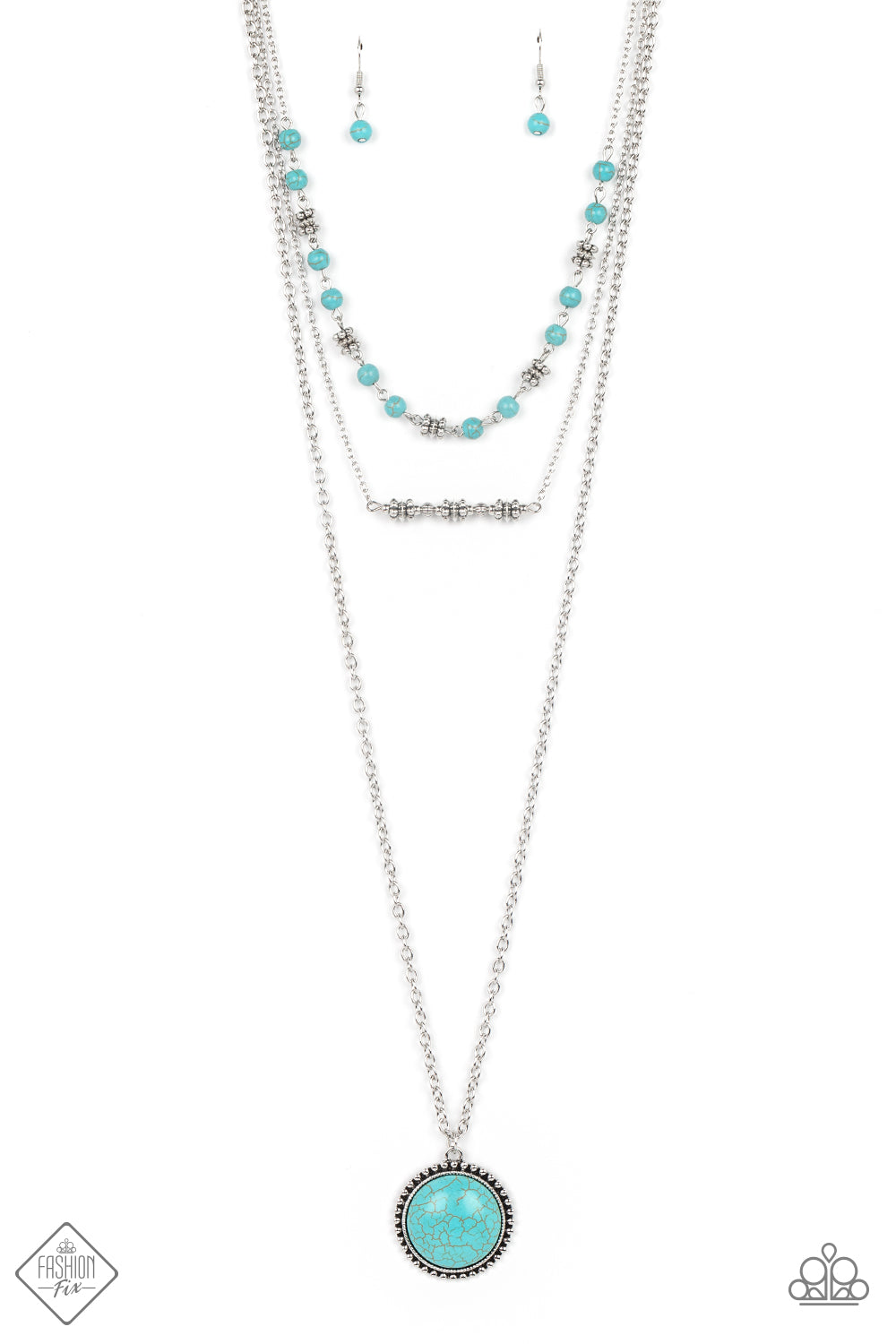 Sahara Symphony - Blue Necklace Set