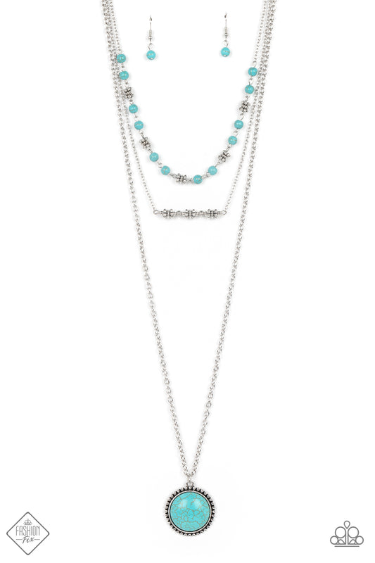 Sahara Symphony - Blue Necklace Set