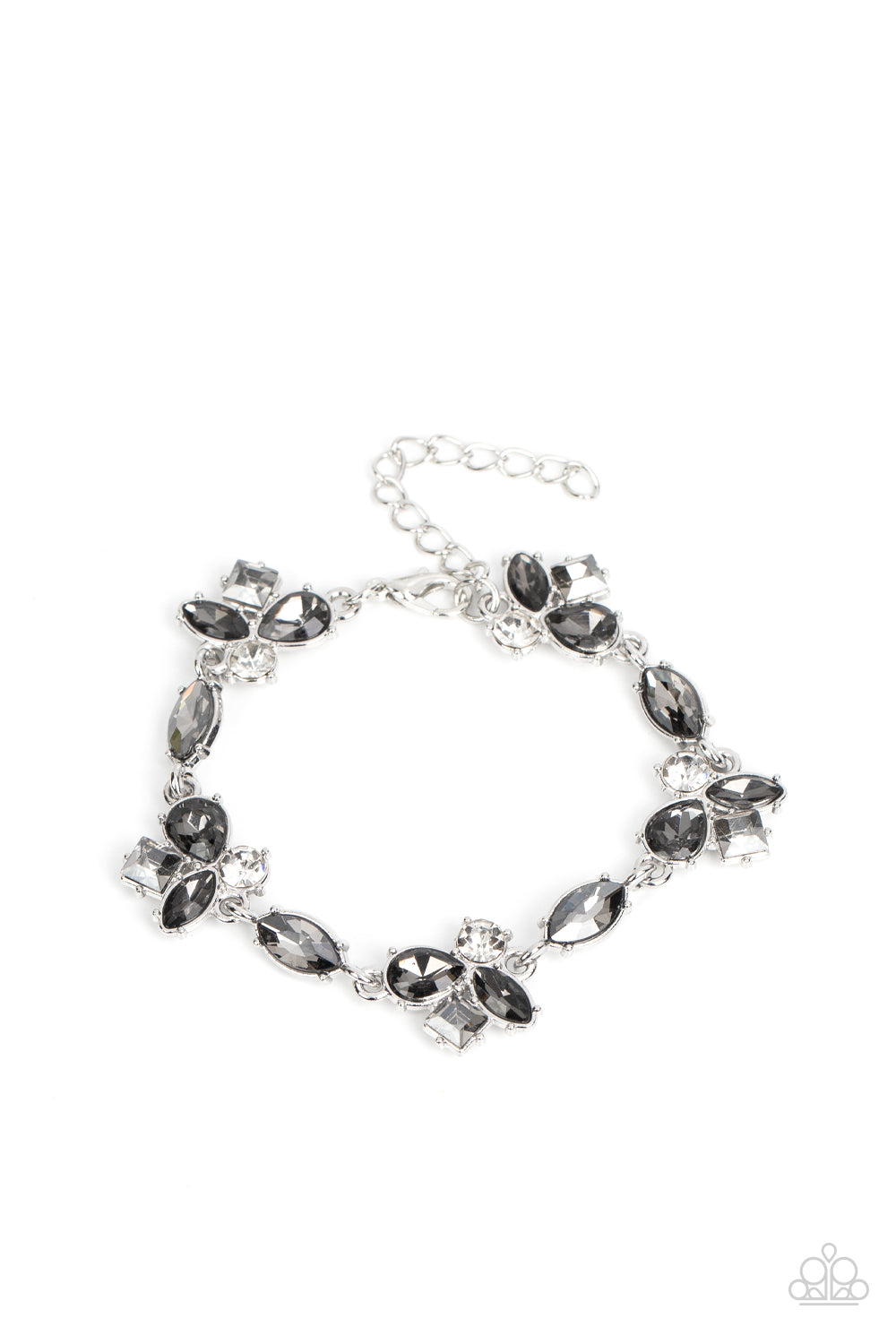 Colorful Captivation - Silver Bracelet