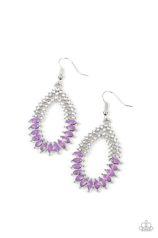 Lucid Luster - Purple Earring