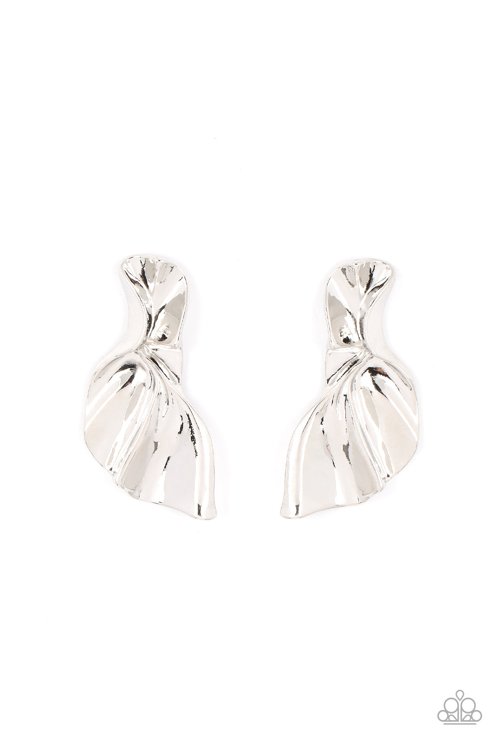 METAL-Physical Mood - Silver Post Earring