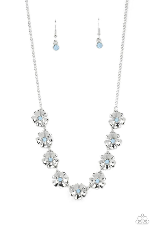 Petunia Palace - Blue Necklace Earring Set