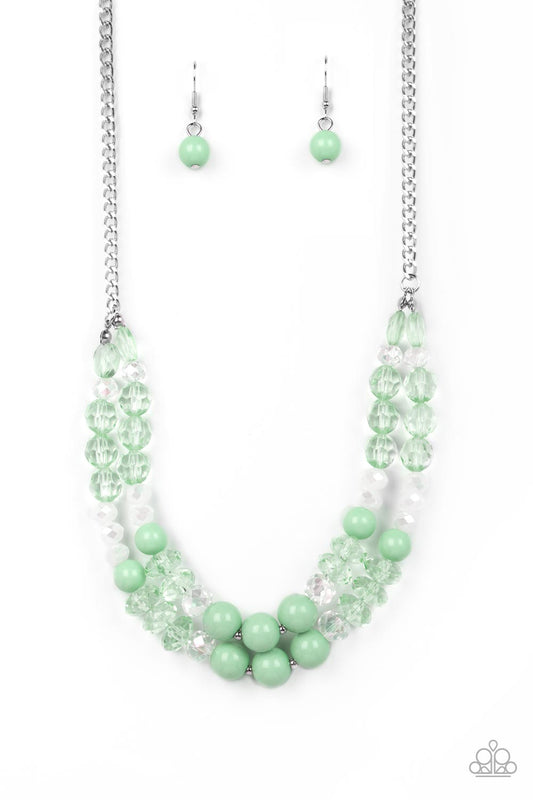 Vera-CRUZIN - Green Necklace Set