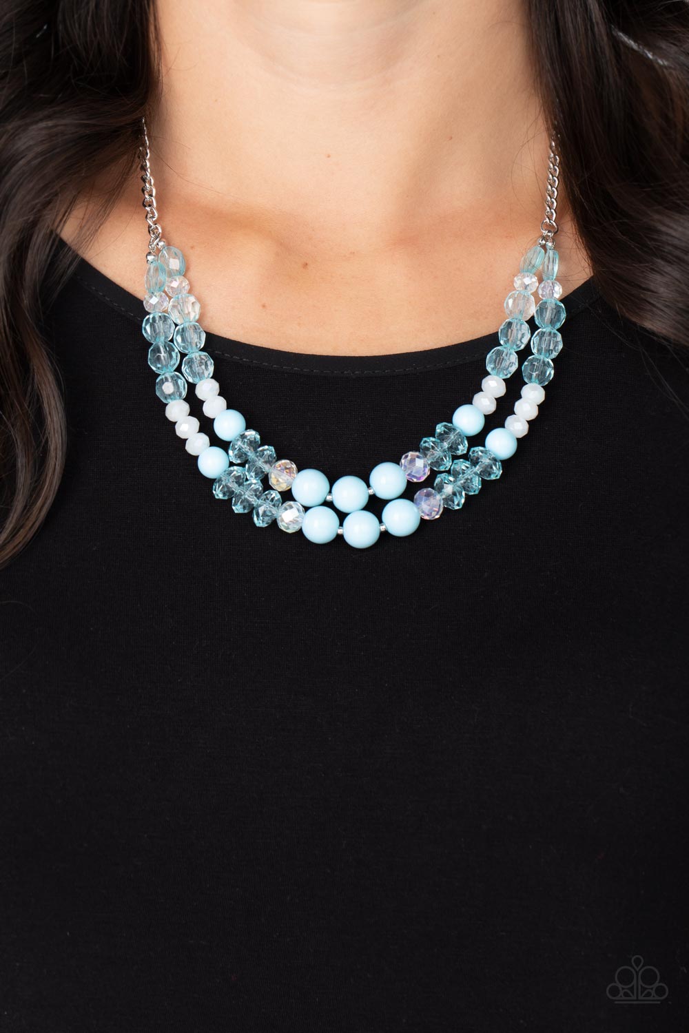 Vera-CRUZIN - Blue Necklace Set