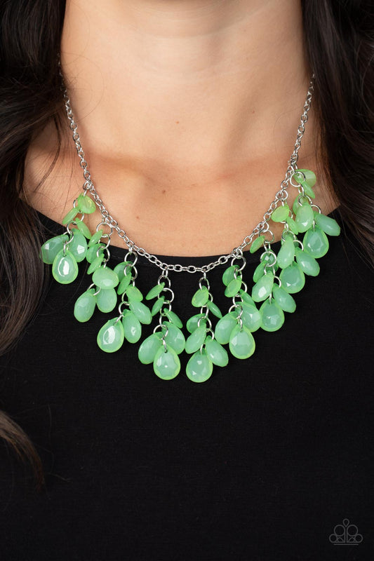 Crystal Cabaret - Green Necklace Set