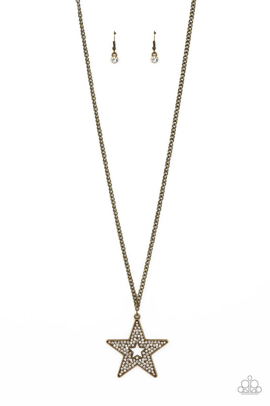 Superstar Stylist - Brass Necklace Earring set