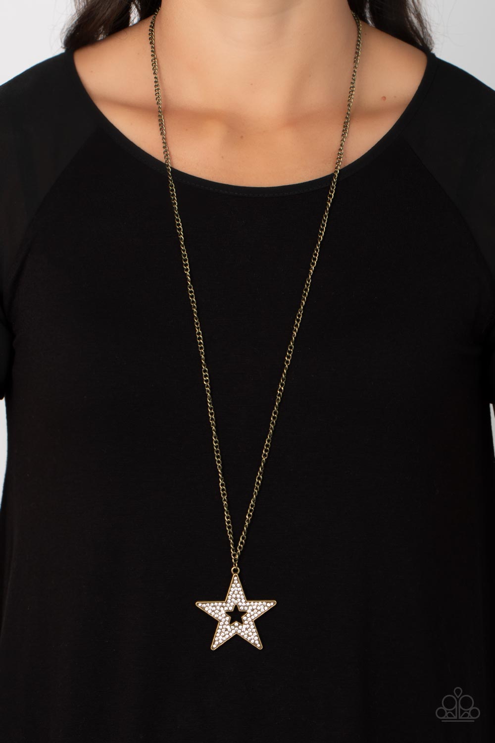 Superstar Stylist - Brass Necklace Earring set