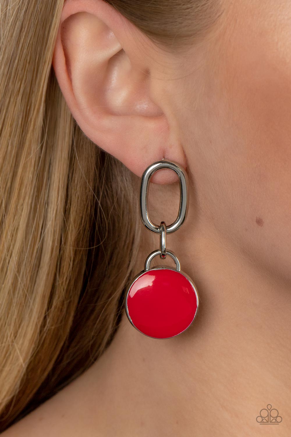 Drop a TINT - Red Earring