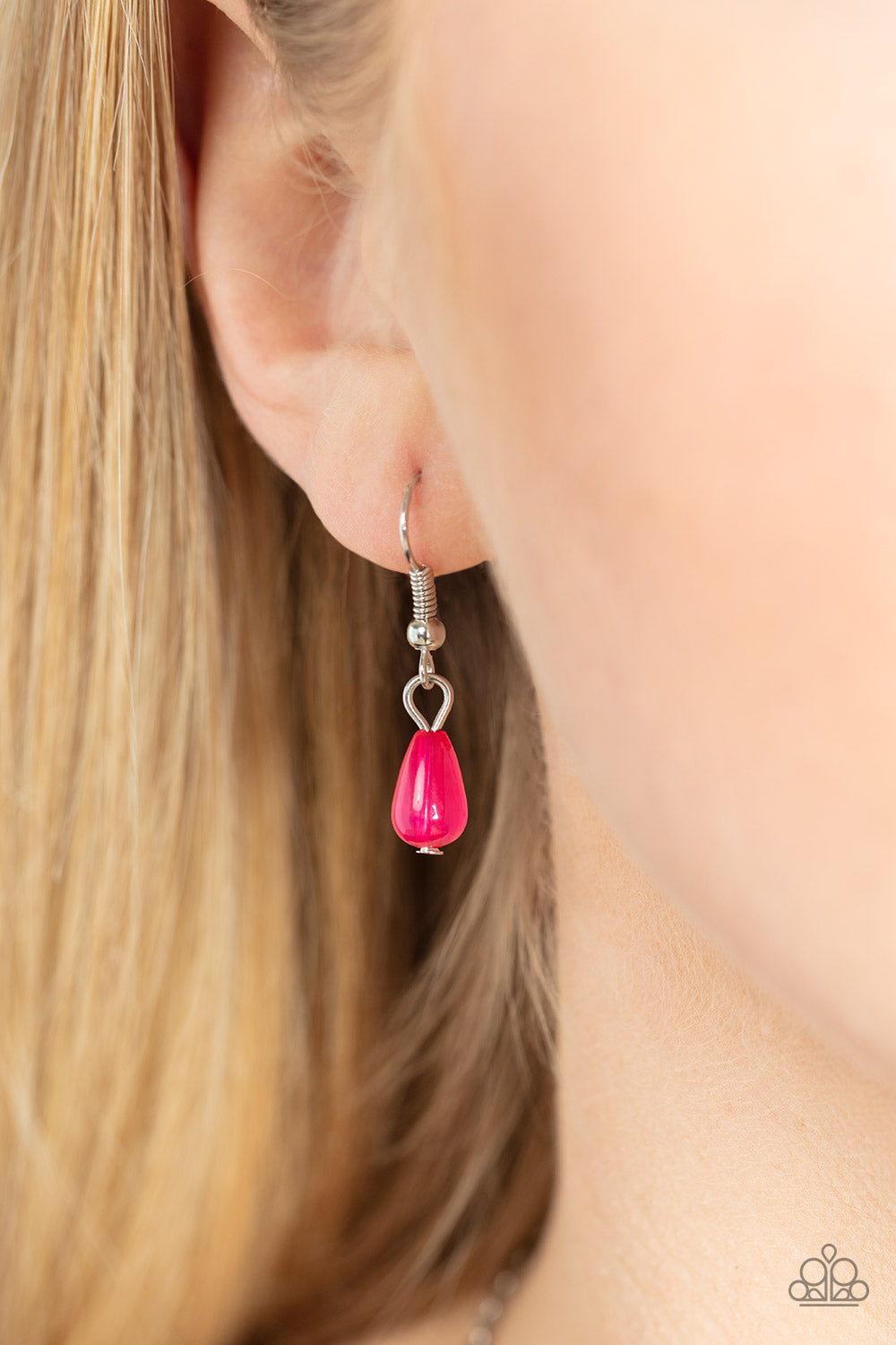 Totally Trolling - Pink Neck Earring Set