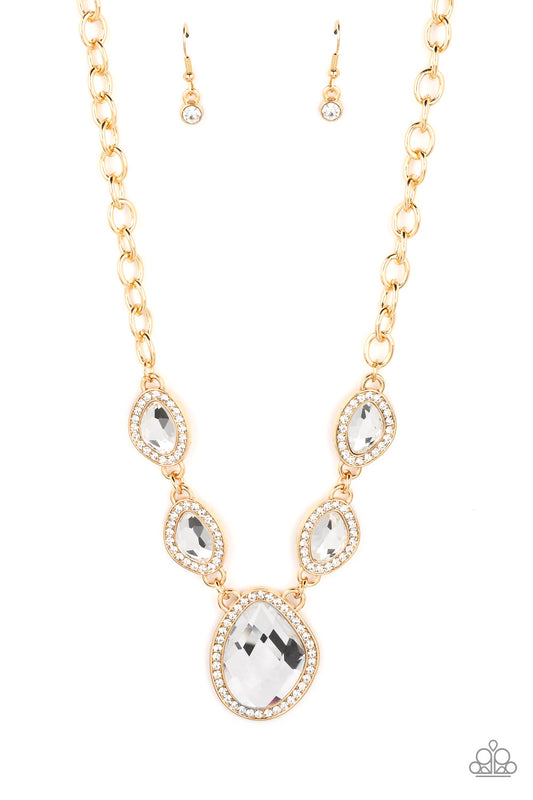 The Upper Echelon - Gold Necklace Set