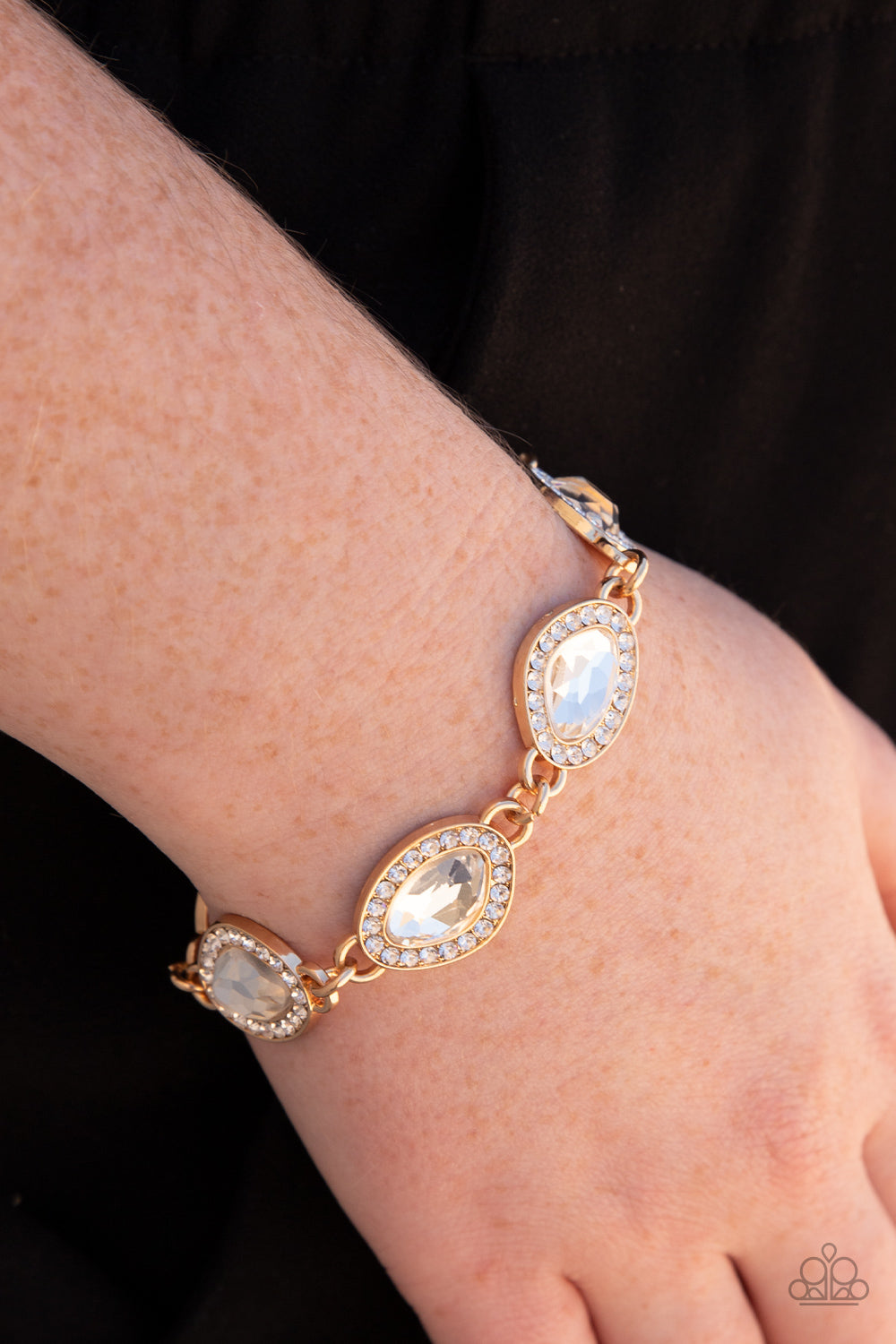 Next-Level Sparkle - Gold Bracelet