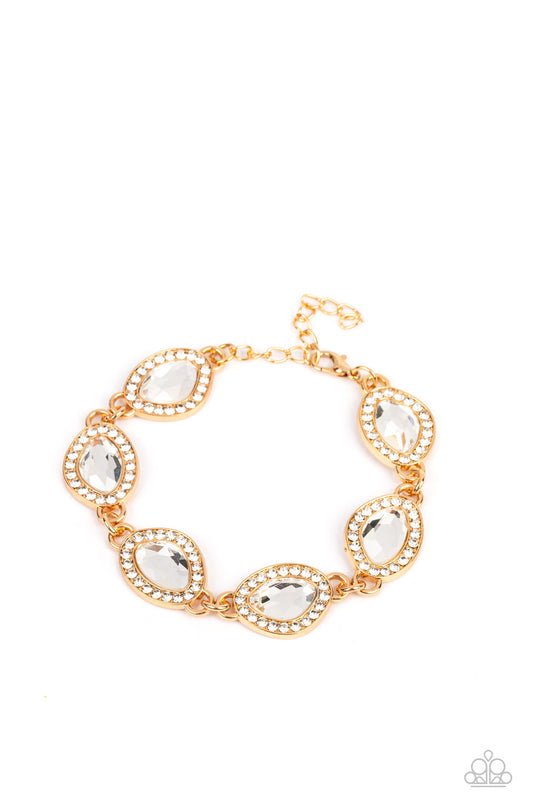 Next-Level Sparkle - Gold Bracelet