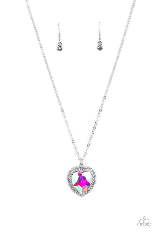 Sweethearts Stroll - Multi Necklace Earring Set