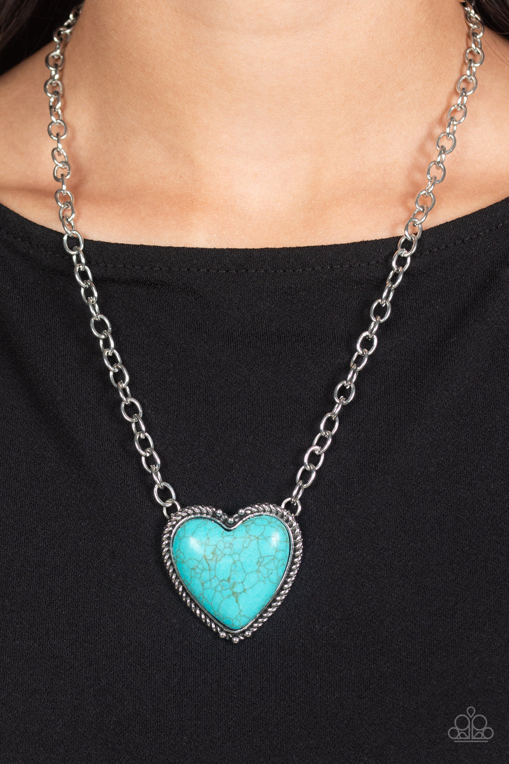 Authentic Admirer  Blue Necklace Earring Set