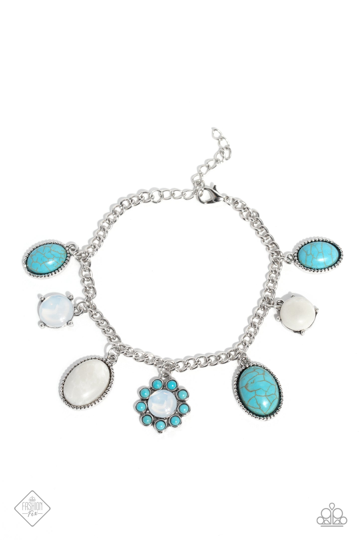 Cowboy Charm - Blue Bracelet