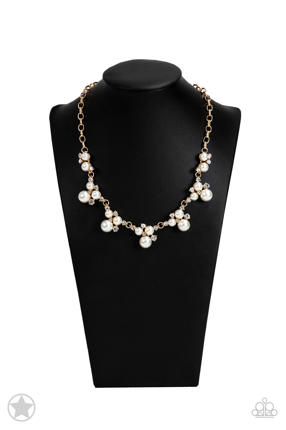 Toast To Perfection Necklace Earring Set Gold